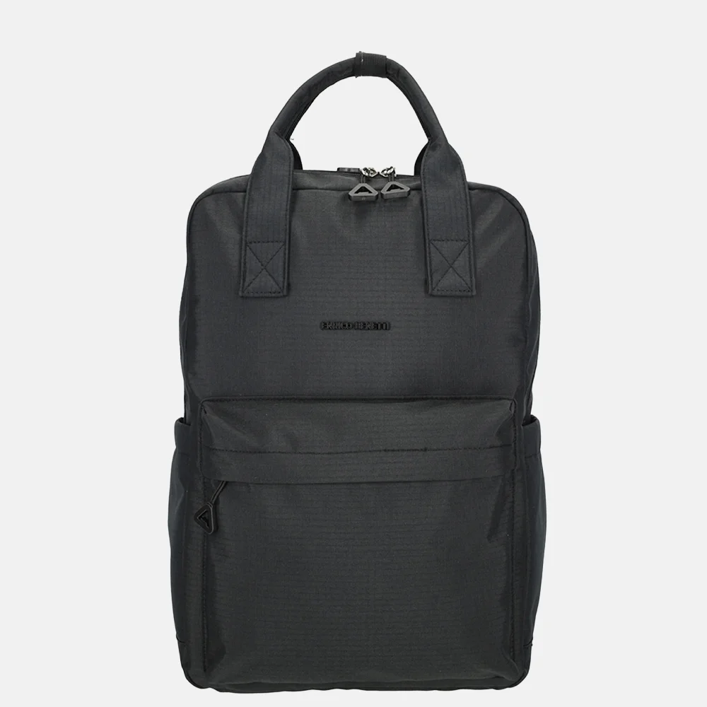 Enrico Benetti Luzern rugzak 2 vaks 17 inch zwart